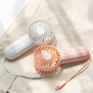 FD01 Mini Portable Handheld Fan USB Rechargeable Fan